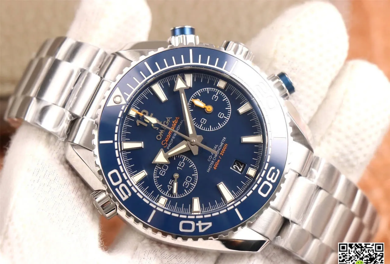 Omega Seamaster 215.30.46.51.03.001 OM Factory 1:1 Best Edition Replica Watch V3 Blue Bezel